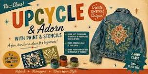 Upcycling with Paint and Stencils (North Saanich)