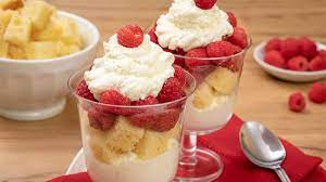 Raspberry Pound Cake Parfaits Recipe Desserts Delicious Desserts Recipes