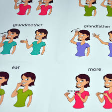 Basic Sign Language For Toddlers Chart Www