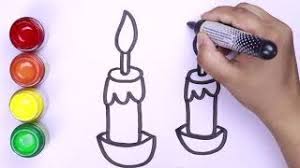 Mewarnai lilin dapat membuatnya lebih menarik dan serasi dengan tema yang diinginkan. Cara Menggambar Cahaya Lilin Mewarnai Dan Menggambar Menggambar Langkah Demi Langkah Youtube