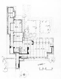A Lapiseira Plan 396 Frank Lloyd Wright Jacobs House Frank Lloyd Wright Usonian Frank Lloyd Wright Usonian House