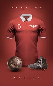 Estadio Do Sport Lisboa E Benfica Vintage Football Shirts Soccer Shirts Sports Shirts
