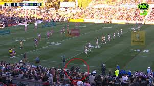 The penrith panthers are an australian professional rugby league football club based in the western sydney suburb of penrith that competes i. Penrith Panthers V Newcastle Knights Fan Ejected From Ground After Throwing Ball At Knights Bench Sporting News Australia