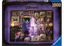 Discover the voluptuous villain, ursula, and her mischievous henchmen, flotsam and jetsam from disney's the little mermaid. Buy Villainous Ursula 1000pc Puzzle Sanity