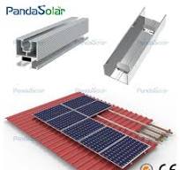 New Design Solar Panel Roof Mounting Aluminum Rail Connector Rail Splice  Kits
