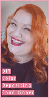 The conditioner conditions your hair and the hair dye wont do any good when mixed with your hair. How To Create Your Own Color Depositing Conditioner Recipe