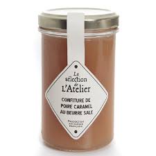 Confiture Artisanale Poire Caramel Beurre Sale