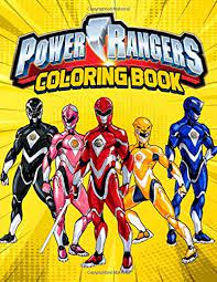 Power rangers jumbo coloring book: Power Rangers Coloring Book Super Coloring Book With Power Rangers Characters Norris Taylor 9798629704713 Amazon Com Books