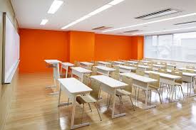 Colourful School In Japan Interior Design School Interior Design Colleges School Interior