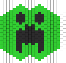 Creeper Mask Kandi Pattern Kandi Mask Patterns Kandi Patterns Kandi Kid These squares don't necessarily translate well into beadwork. creeper mask kandi pattern kandi mask