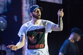 eminems kamikaze on the brink of chart history in u k