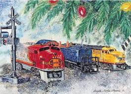 American museum of natural history, new york, n.y. National Railroad Museum Holiday Card Center Anchoredscraps Com