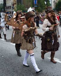 Steampunk fashion is born from the elegant fusion of classic victorian styles mixed with futurist elements based on what people of that era may have believed the future to hold. A Quick Guide To Steampunk Fashion Steampunk Heaven