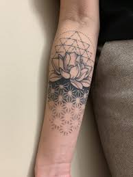 And it's not so hard to guess why. Floral Geometric Tattoo Healed By Megan Now Immaculate Concept In Calgary Tattoos