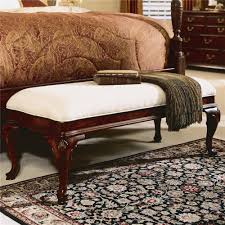 Get free shipping on qualified queen bedroom sets or buy online pick up in store today in the furniture department. Living Trends Cherry Grove 45th Traditional Bed Bench With Cabriole Legs Sprintz Furniture Upholstered Benches