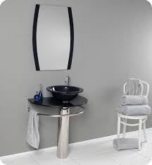 Shop with afterpay on eligible items. Fresca Fvn1066 Scoperto Modern Dark Purple Glass Bathroom Vanity With Mirror