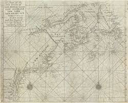 a chart of the sea coast of new found land new scotland