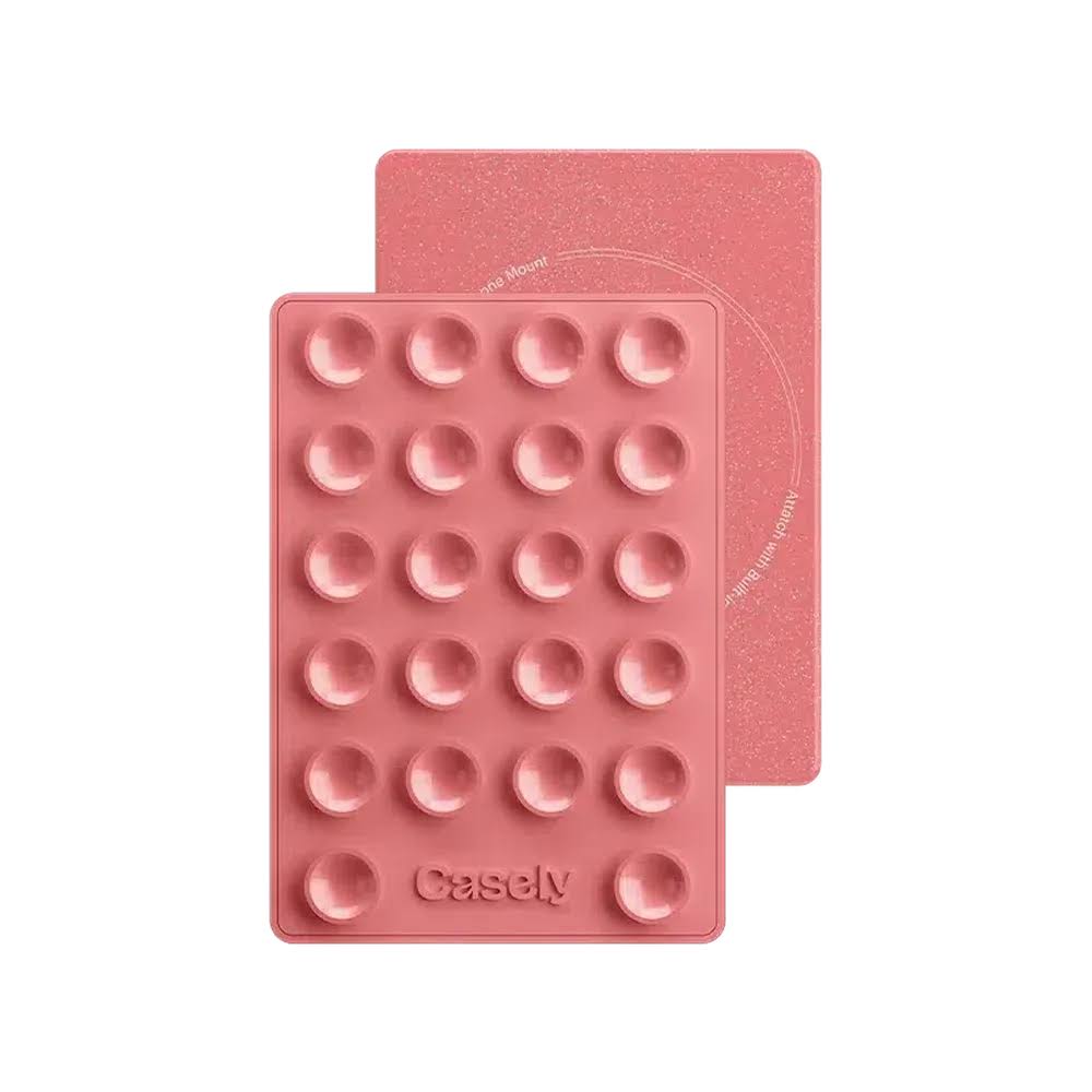 Casely Compatible with MagSafe Grippy Silicone Suction Phone Mount with MagSafe