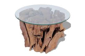For one, it has an unusual appearance, so it's great if you're on the search for an accent table. Coffee Table Solid Teak Driftwood 60 Cm Matt Blatt