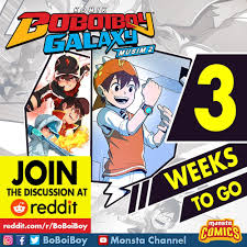 Boboiboy and his friends must protect his elemental powers from an ancient villain seeking to regain control and wreak cosmic havoc. Announcement Countdown To Boboiboy Galaxy Season 2 Comic Is Here Boboiboy