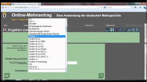 Der antrag auf erlass eines vollstreckungsbescheids), werden den beteiligten dann im laufenden. Mahnbescheid Mahnantrag Ausfullen Teil 1 Youtube