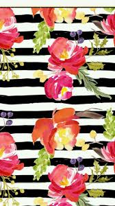 Black And White Striped Backdrop With Flowers Pin De Taylor Small Biz Refined M Em My Wallpapers Imagem Floral Ilustracoes Planos De Fundo