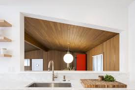 70s kitchen & living room goes modern
