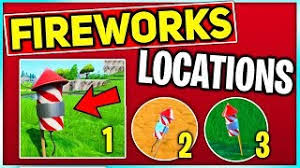 The fireworks will be out on the. Launch Fireworks Found Along The River Bank Fortnite Fireworks Locations Fortnite Battle Royale Video Id 3619939d7a32cb Veblr Mobile