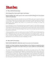 The <b>port klang !uthorit$ (pk!) sued its #ormer general manager, %atin padu&a.. Port Klang Free Zone Audit Report Out Today 28 May 2009 Thursday