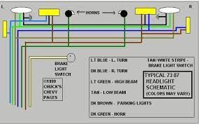 The diagram below is not intended to be a wiring diagram per se, but rather is shown to give you an idea of what these choices look like. Headlight And Tail Light Wiring Schematic Diagram Typical 1973 1987 Chevrolet Truck Chevy Truck Wiring Trailer Light Wiring Chevrolet Trucks Chevy