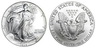 1995 American Silver Eagle Bullion Coin One Troy Ounce Coin