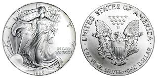 1995 american silver eagle bullion coin one troy ounce coin