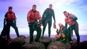 FF/EMT JB Fairbanks and FF/EMT Caton White became the first area  firefighters to pass the rigorous United States Coast Guard Surface Rescue  Swimmer program this week.
