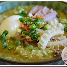 Goto Filipino Beef Congee With Cooked Beef Brisket Tripe Glutinous Rice Garlic Ginger Onion Cook Shredded Beef Recipes Goto Recipe Beef Sausage Recipes
