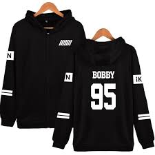 Ikon Bobby Zipper Zip Up Hoodie Sweatshirt Cotton 95 Bobby 5 Colors Plus Size 4xl Wish Zipper Hoodie Women Sweatshirts Hoodie Cotton Sweatshirts