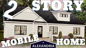 Incredible 2 Story Mobile Home I Ve Never Been In A Home This Nice Mobile Home Masters Tour Yout In 2020 2 Story Mobile Homes Manufactured Home Modular Home Plans