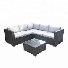 نهدم هيكل أريكة الروطان الزاوية معبأة بواسطة كارتون السعر المنخفض حديقة أريكة مجموعة أثاث من الصين على Topchinasupplier Com