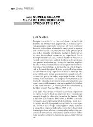 Cuibul visurilor este titlul unei nuvele scrise de liviu rebreanu a cărei primă publicare a avut loc în anul 1927. Pdf Nuvela Golanii De Liviu Rebreanu Studiu Stilistic Ioan MilicÄƒ Academia Edu