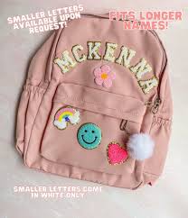 Buy Custom Backpack With Patches for Kids and Toddlers, Back to School  Gift, Name Backpack, Personalized Bag Girls, Nylon Backpack With Patches  Online in India