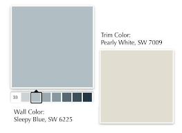 Pair it with deep muted greens or bright whites for a modern bathroom with a hint of color. 1 Sleepyblue Pearlywhite Sleepy Blue Sherwin Williams Blue Sherwin Williams Sherwin Williams Sleepy Blue
