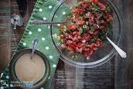 South Sudanese Tomato Salad Recipe Tomato Salad Salad Vegetarian Salads