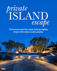New Landscape Lighting Project Private Island Escape
