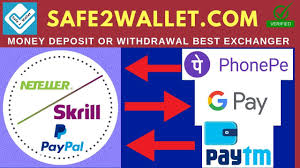 The neteller payment network was founded in 1999, and now it is the fastest and safest way to transfer money online. Safe2wallet Best Money Exchanger For Skrill Neteller Or Paypal Money Exchange Money Exchange Now Youtube