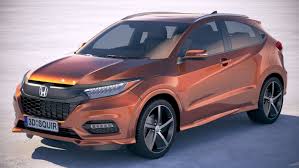 Honda Hr V 2018 3d Model Honda 3d Model Sport Utility Vehicle