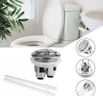 PDTO Nuovo foro da 38 mm sostituzione pulsante di scarico cassetta WC  scarico a risparmio idrico