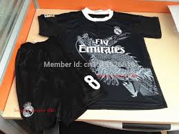 Real madrid jersey original collector indonesia 🇮🇩 twitter : Find More Sports Jerseys Information About Soccer Jersey Black Dragon Polyester Kroos James Rodriguez Real Madrid Kids 1 Kids Cycle Football Boys Free Shirts