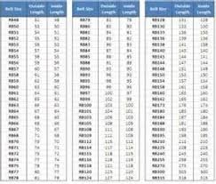 V Belt Cross Reference Chart World Of Printables Menu