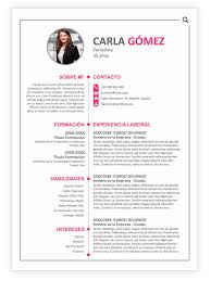 Es decir, no puede ser igual al de un estudiante o al de una persona con poca experiencia. Modelo Cv Secreto Plantilla De Curriculum Para Rellenar Modelos De Cv Curriculum Modelos De Curriculum Vitae