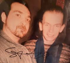 When John Power was interviewed by Frank Sidebottom aka the guy with the  paper mache head. Towards the end there is a performance of Jumpin Bean  with Jay Lewis and I think