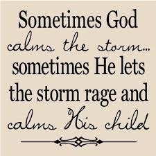 Trust In God Storm Quotes Quotesgram